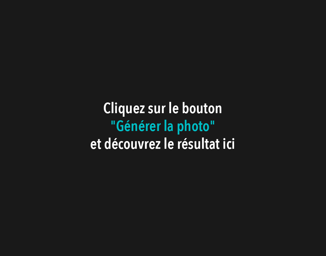 Aperçu avant génération de la photo produit par IA